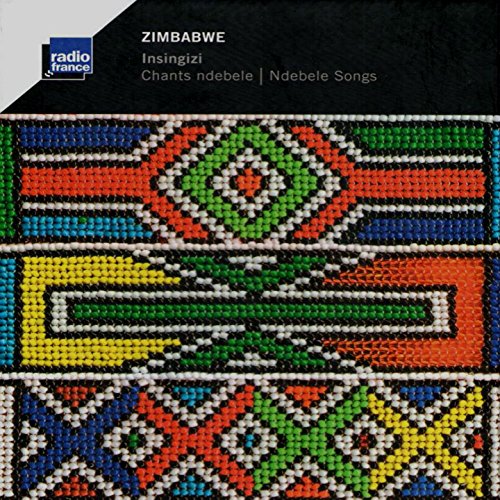 CD cover featuring colorful geometric Ndebele beadwork patterns and Radio France logo.