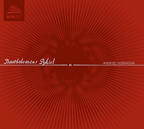 Red CD cover with radiating lines and text: "Bart?omiej P?kiel II".