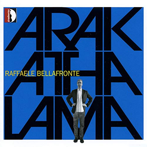 CD cover: Raffaele Bellafronte portrait with bold blue and black text.