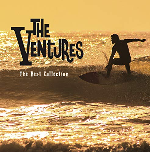 CD cover: Surfer silhouetted against a golden ocean wave.