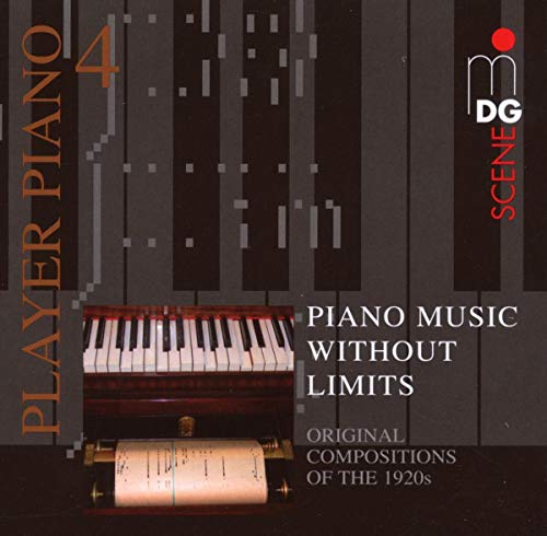 CD cover featuring a Bösendorfer grand piano and abstract pixel art.