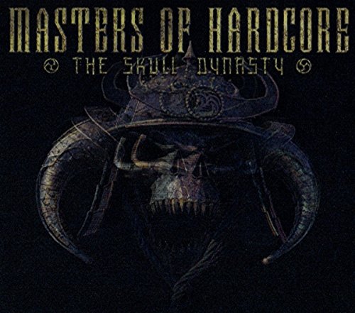 CD cover: skull with horns and samurai helmet, dark background.