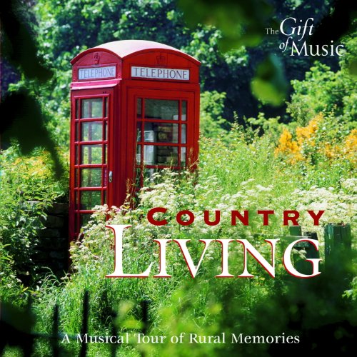 CD cover featuring a red British telephone box in a garden.