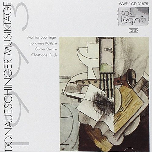 CD case for "Donaueschinger Musiktage (1993)" with abstract painting.