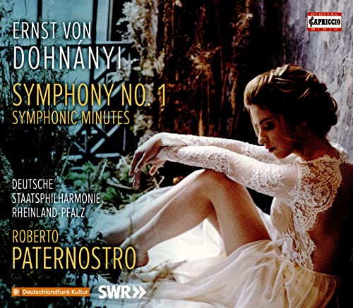 CD cover featuring a woman in white lace, text naming Ernst von Dohnányi.