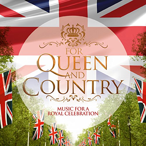 CD cover for “For Queen and Country” with Union Jack flags.