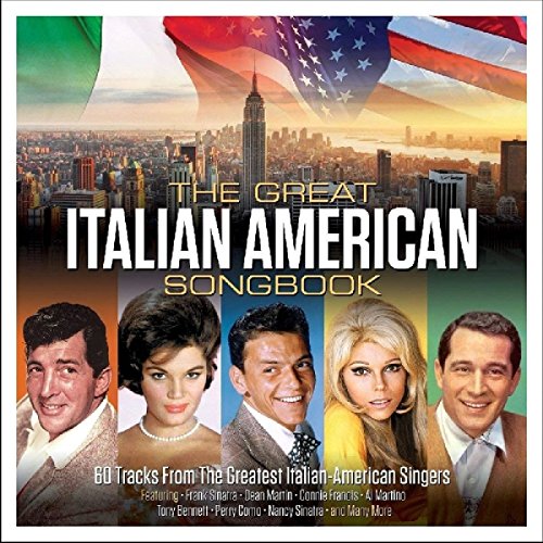 CD cover: "The Great Italian American Songbook" with portraits of singers.