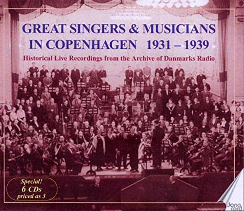 Sepia-toned image of a large orchestra on stage with text overlaying the top.