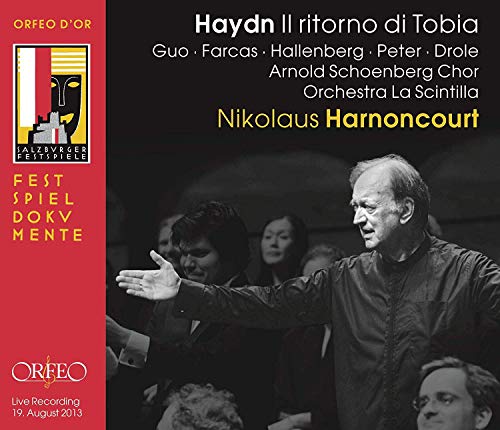 CD cover for Haydn’s "Il Ritorno Di Tobia" featuring Nikolaus Harnoncourt.
