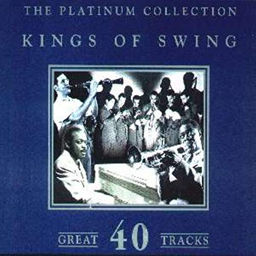 CD cover for "King Of Swing" featuring a vintage jazz band portrait.