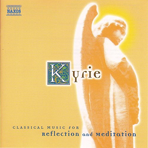 CD cover for "Kyrie" classical music, featuring an angelic figure.