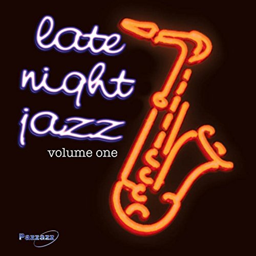 CD cover: "Late Night Jazz" with neon saxophone illustration.