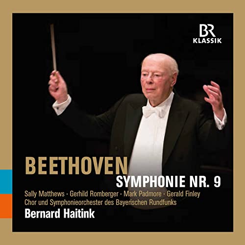 CD cover: Bernard Haitink conducting, text "Beethoven Symphonie Nr. 9".