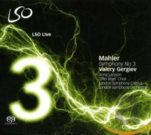 CD cover for Mahler’s Symphony No. 3 by Gergiev and the LSO.