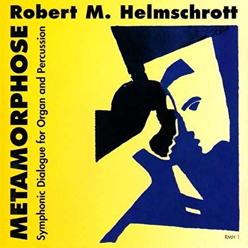 CD cover: abstract face in blue and black on yellow background.