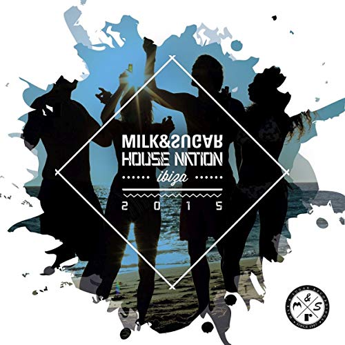 CD cover for “House Nation Ibiza 2015” with silhouetted figures.