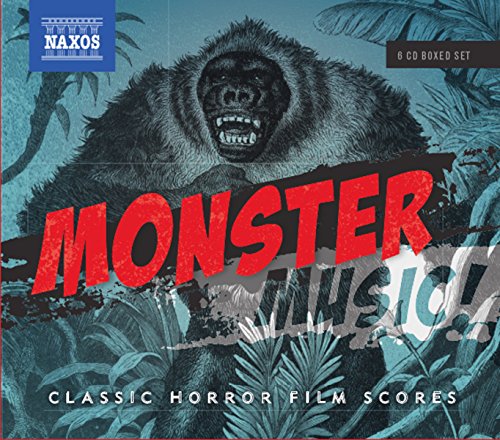 CD cover for “Monster Music” featuring a gorilla and red text.