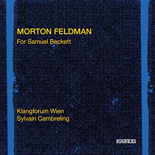 CD cover with yellow text on a dark blue, textured background.