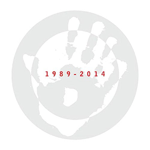 CD cover with a grey handprint and red text "1989-2014".