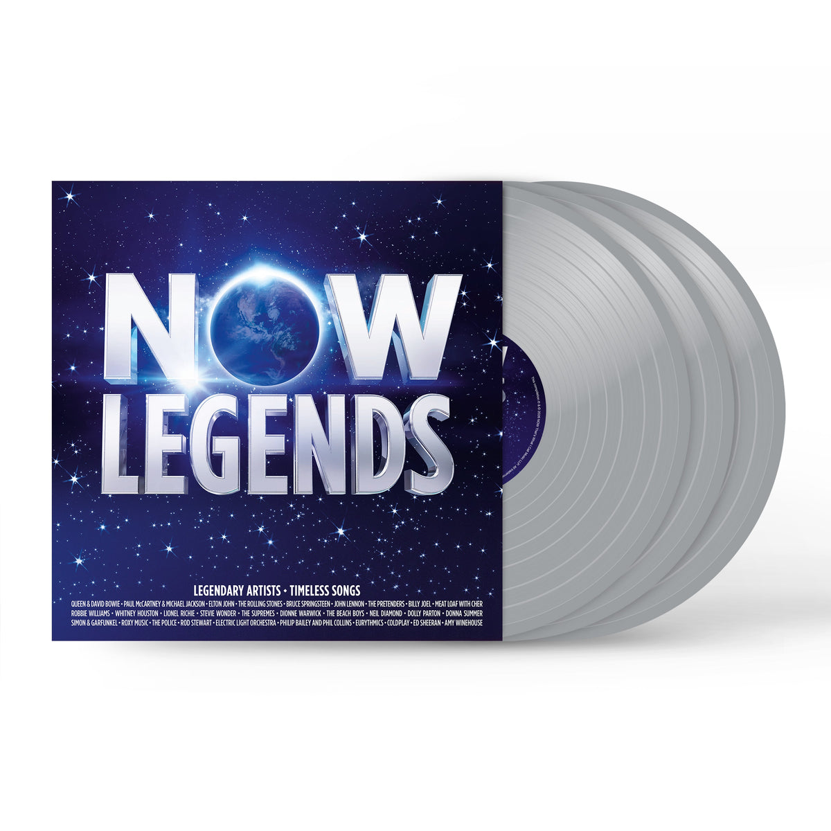 Various - NOW - Legends (Silver 3LP) [VINYL]