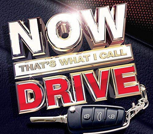 CD cover for “NOW That’s What I Call Drive” with car key.