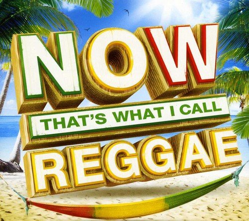 CD cover for “Now That’s What I Call Reggae” with beach scene.