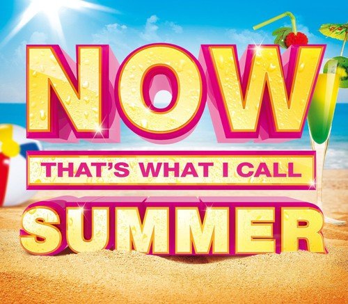 CD cover for “Now That’s What I Call Summer” with beach imagery.