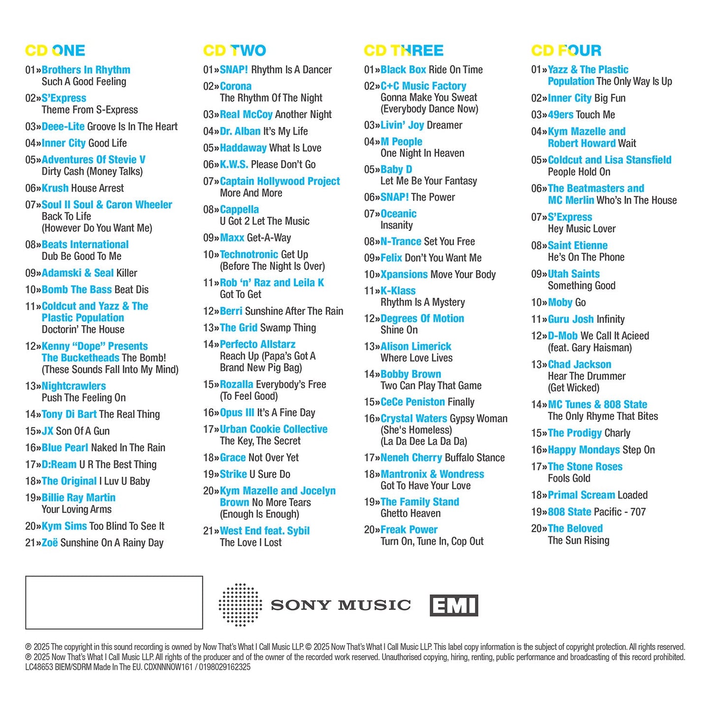Various - NOW Thats What I Call An Era 88 – 96 (DLX) [CD]