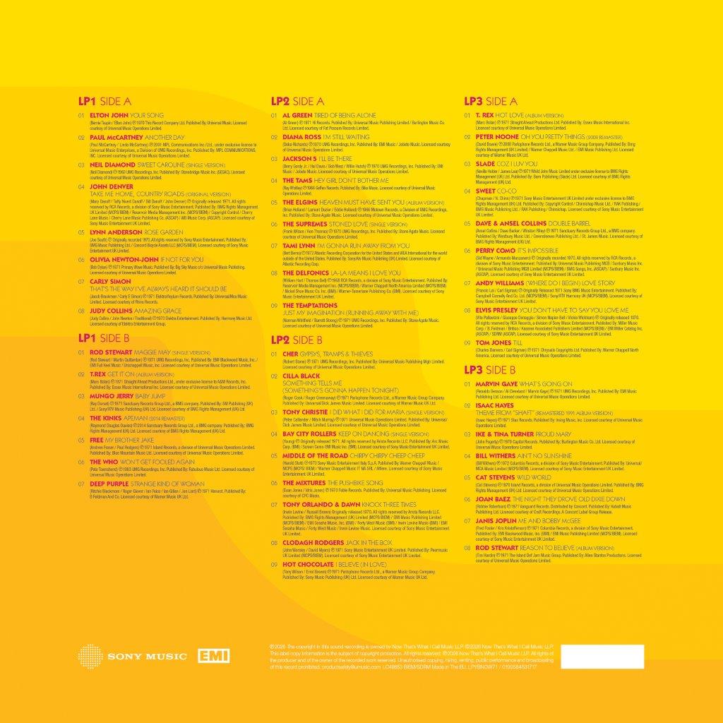 Various - NOW - Yearbook 1971 [VINYL]