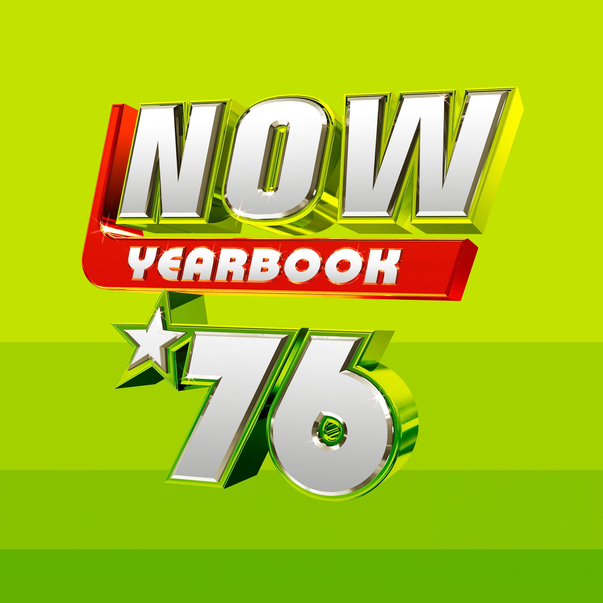 NOW Yearbook 1976 album cover with large white and red lettering.