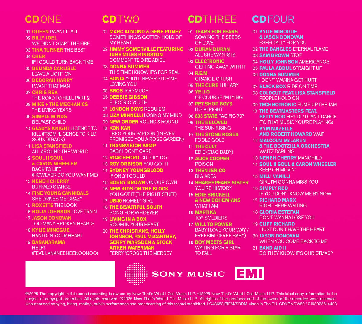 Various - NOW - Yearbook 1989 [CD]