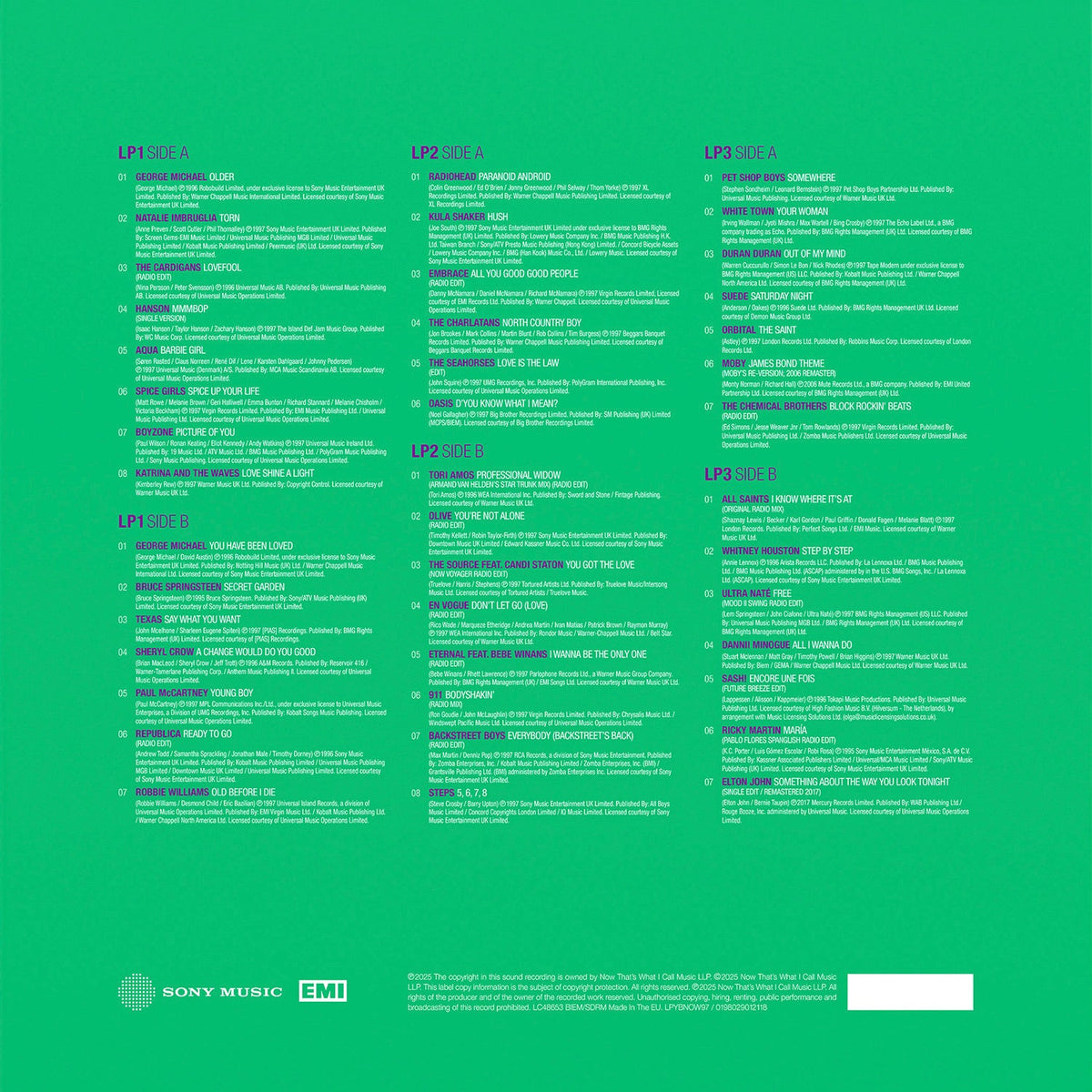 Various - NOW - Yearbook 1997 (Green LP) [VINYL]