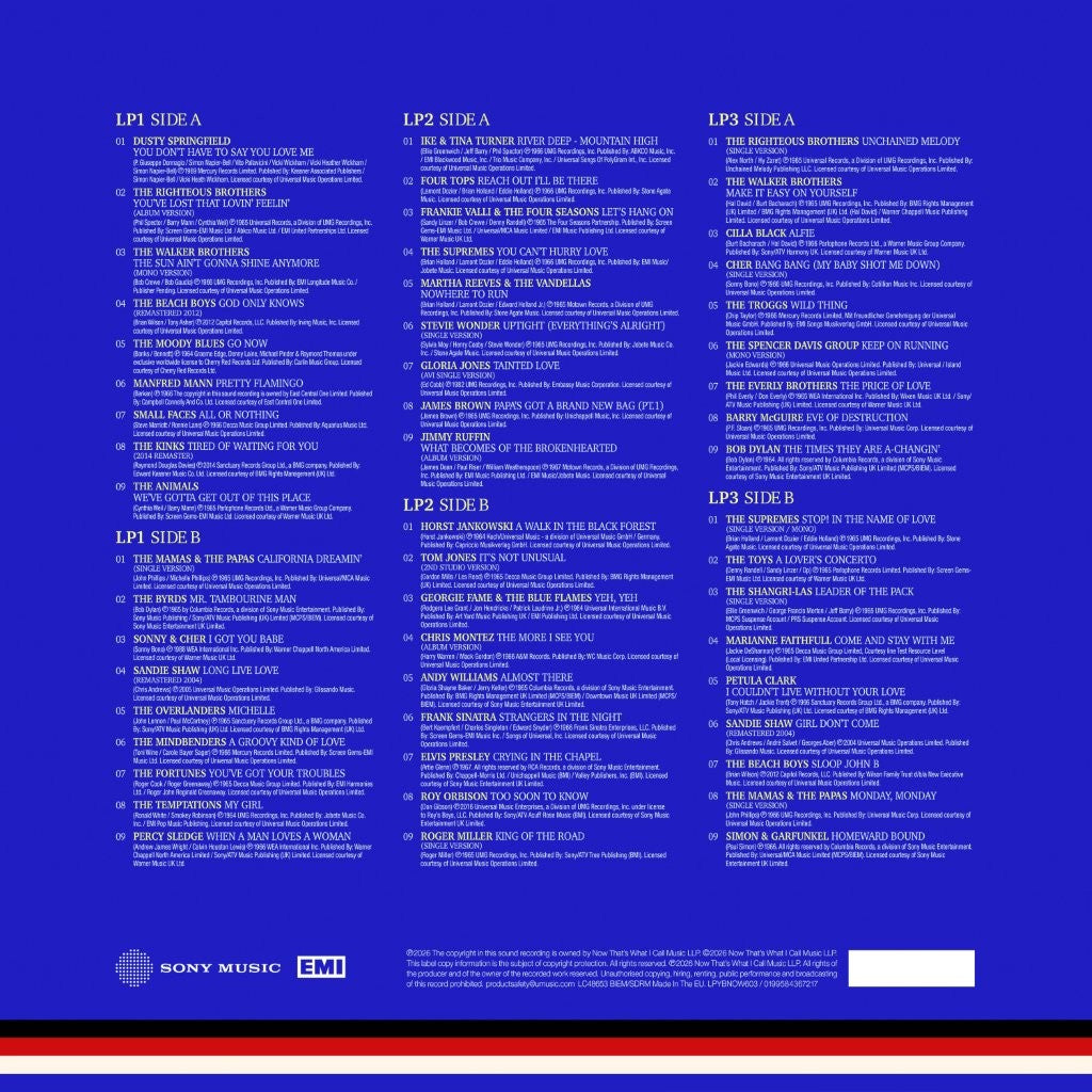 Various - NOW Yearbook The 60s Volume 3 1965-1966 [VINYL]