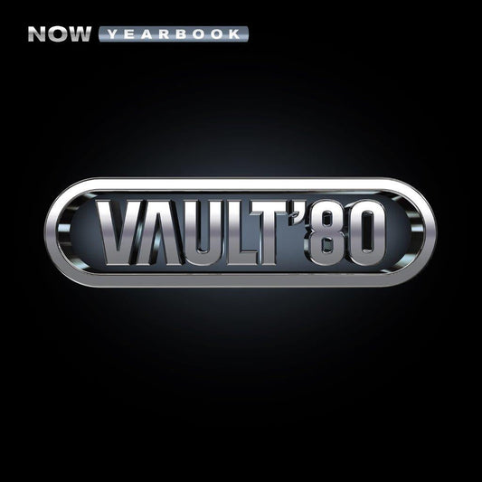 CD cover for “NOW – Yearbook THE VAULT: 1980” with metallic text.