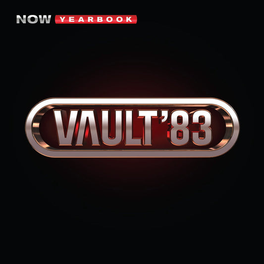 Red "NOW Yearbook THE VAULT: 1983" CD packaging and disc shown.
