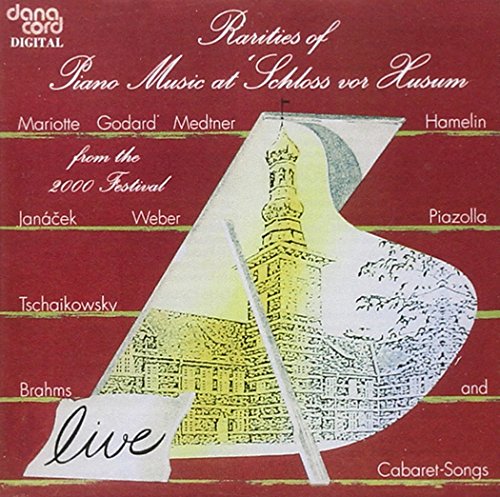 CD cover for "Rarities of Piano Music Husum Festival 2000" with castle image.