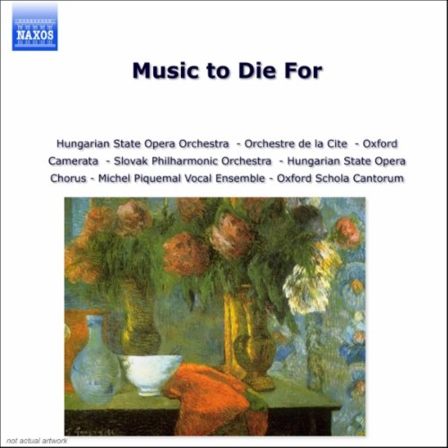 CD cover with still life painting of flowers and vases.