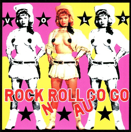 CD cover: repeating images of a woman in a cowgirl outfit.