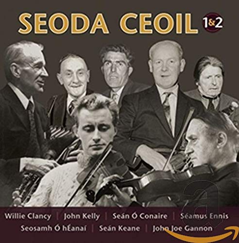 CD cover featuring portraits of six Irish musicians with instruments.