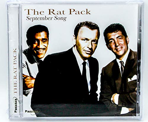 CD case featuring a black and white photo of The Rat Pack.