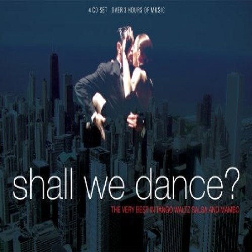 CD cover for "Shall We Dance?" featuring a dancing couple over a city.