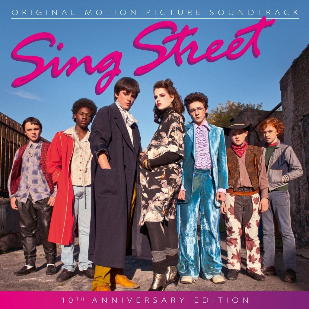 “Sing Street” 10th Anniversary Edition CD cover with a group of young people.