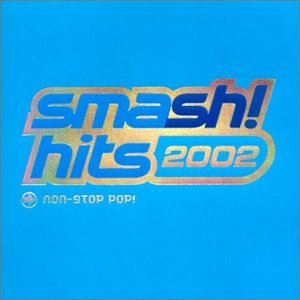Smash Hits 2002" CD cover: blue background with gold and blue logo.