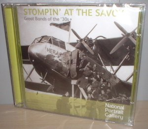 CD case with a vintage airplane and band members image.