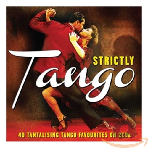 CD cover featuring a couple dancing tango in red attire.
