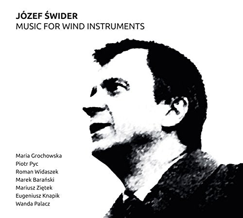 CD cover: black and white portrait of a man looking upwards.