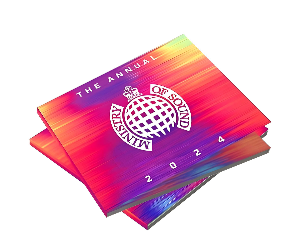 “The Annual 2024” 2CD, Ministry of Sound, colorful abstract cover art.