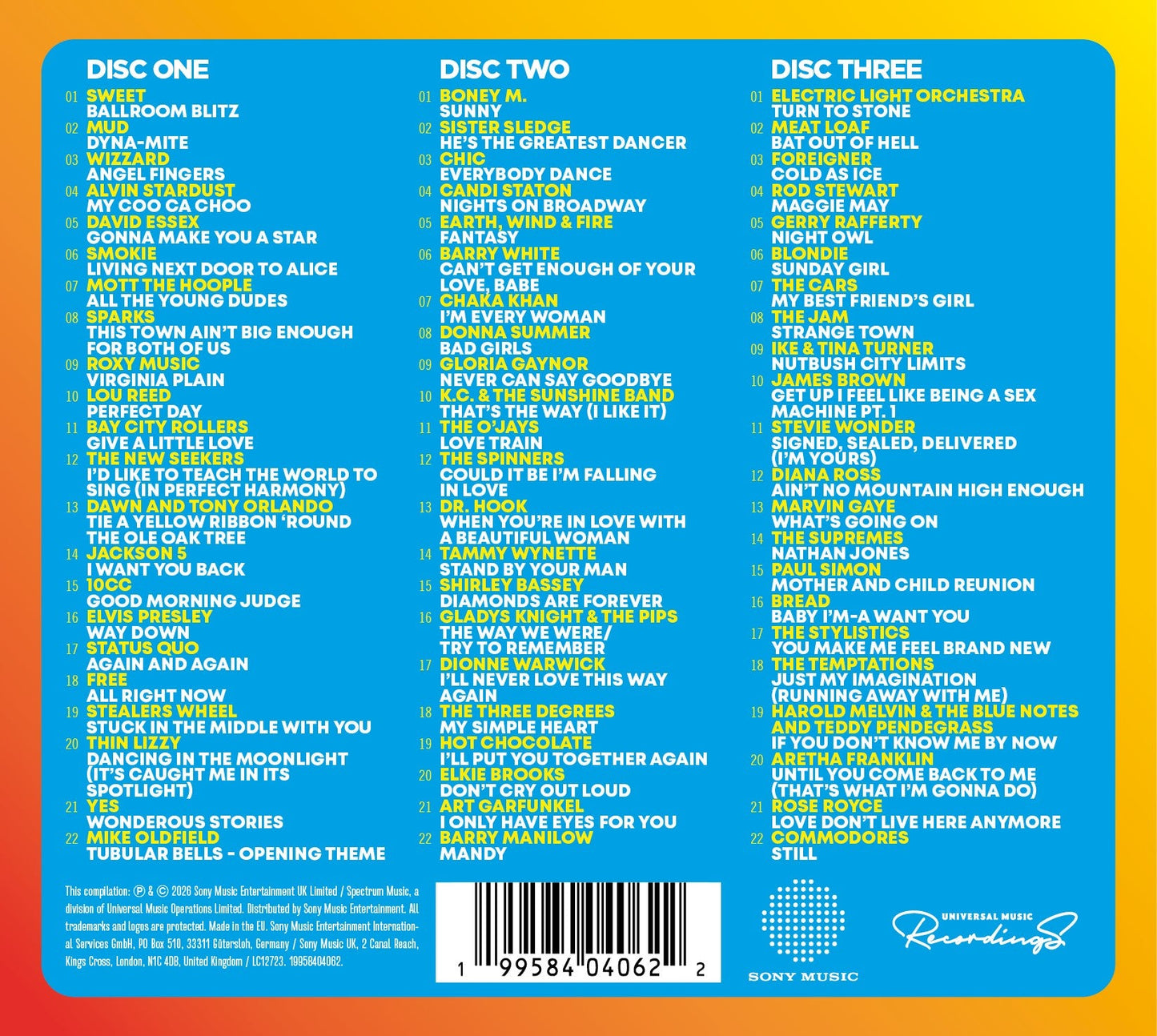 Various - The Hits Album: Superstars The 70s [CD]