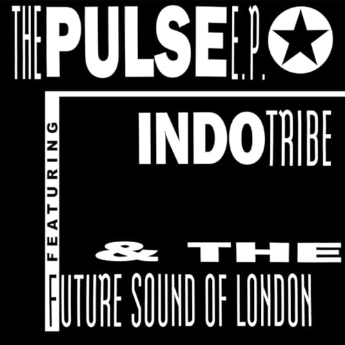Black and white record cover with text: "The Pulse E.P." and artist names.