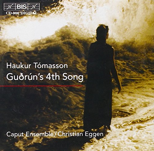 CD cover: woman seen from behind on a sandy beach, waves.
